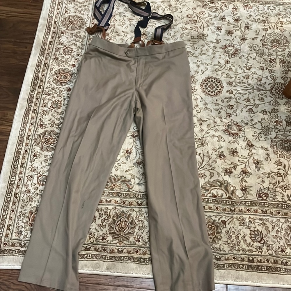 Dress pant suspenders handmade in singapore